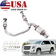 Y Pipe Exhaust Catalytic Converter for Cadillac Escalade 15-20 GMC Yukon XL 6.2L