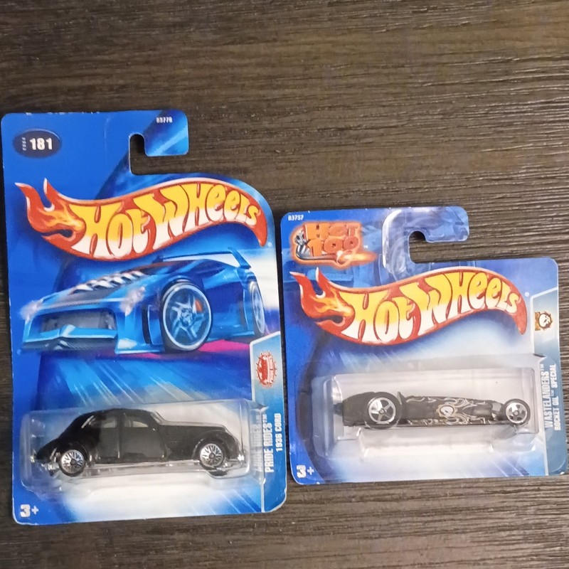 Hot Wheels Pride Rides 1936 Cord & Rocket Oil Special Diecast Lot 2 1:64
