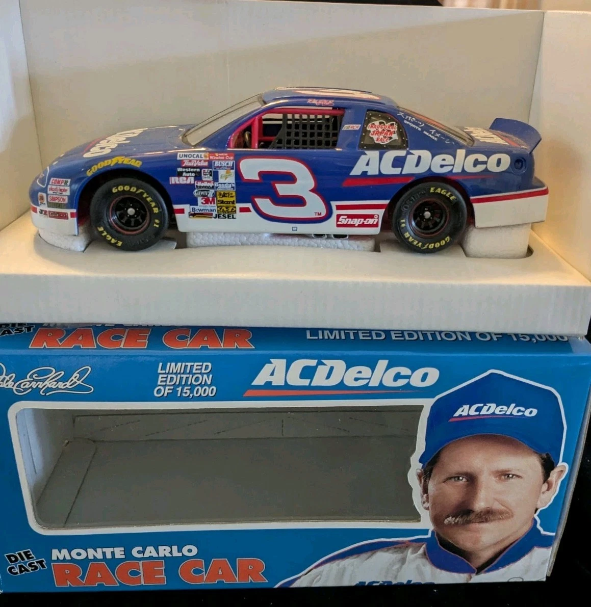Dale Earnhardt AC Diecast Racing Cars 1996 Vehicle Year for sale