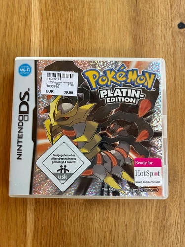 Gameboy DS - Pokemon Platinum Edition | Original Box + Manual - No Module