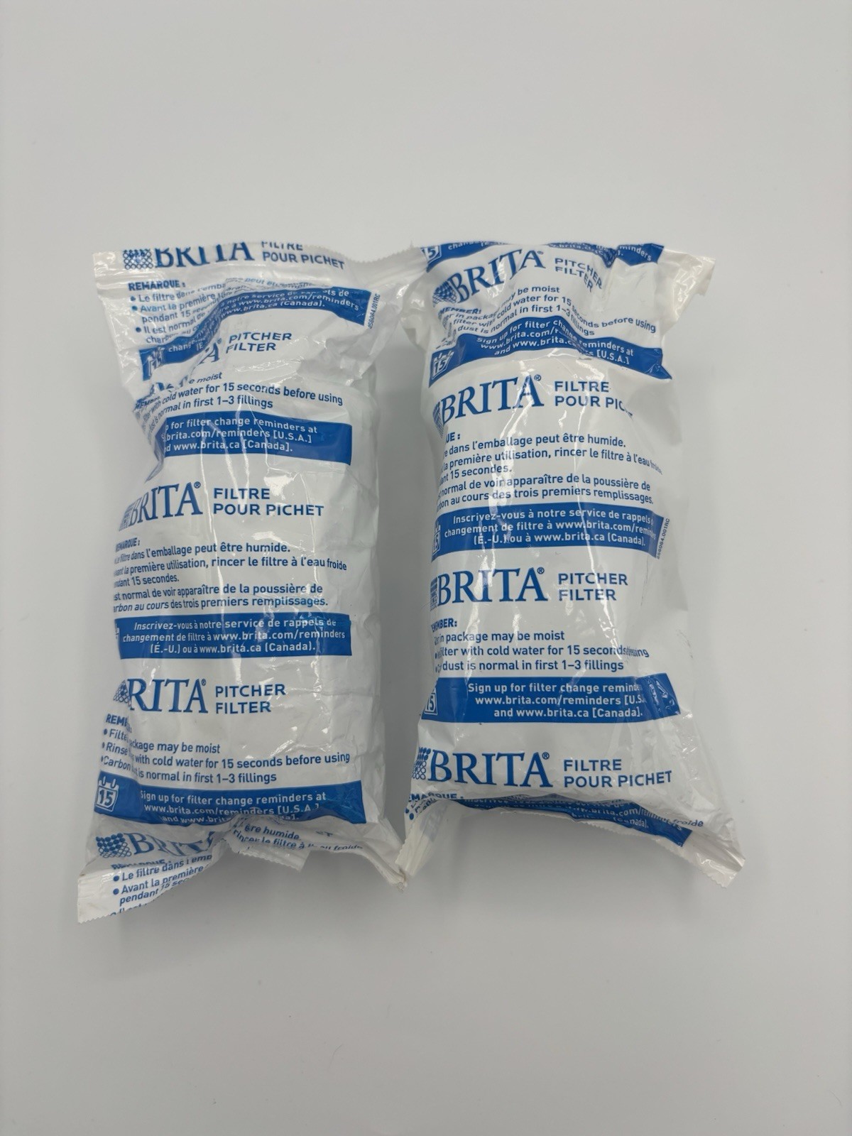 2X Original OEM Brita Pitcher Water Filter Genuine #OB03 Sealed New Replacement