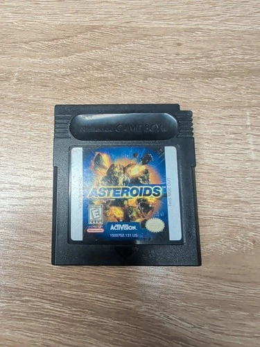 Activision Asteroids (1998) Gameboy Color Cartridge Tested Works