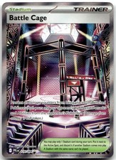 Battle Cage 116/094 Ultra Rare Phantasmal Flames Pokemon Holo Near Mint