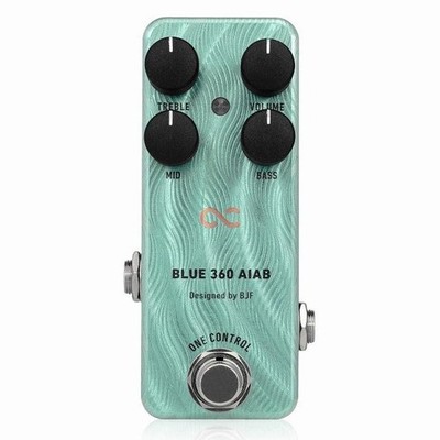 One Control BLUE 360 AIAB OC-360AIABn - BJF Series Effects Pedal for Bass Guitar