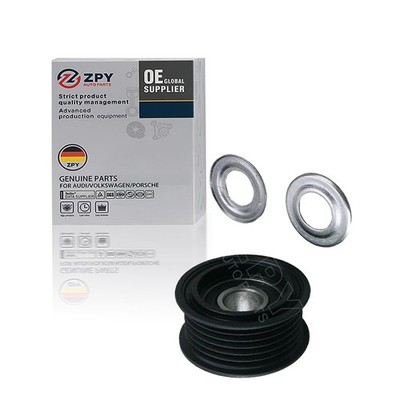 ZPY Generator Belt Alternator V-Belt Idler Pulley For Audi Q7 059903341AJ