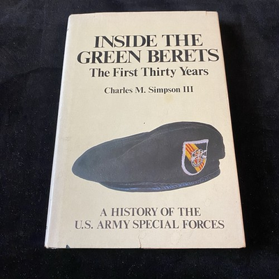 #ad Rare Signed “Inside The Green Berets” by Charles M. Simpson III Special Forces $195.00