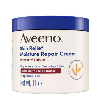 Skin Relief Intense Moisture Repair Body Cream with Triple Oat & Shea Butter For