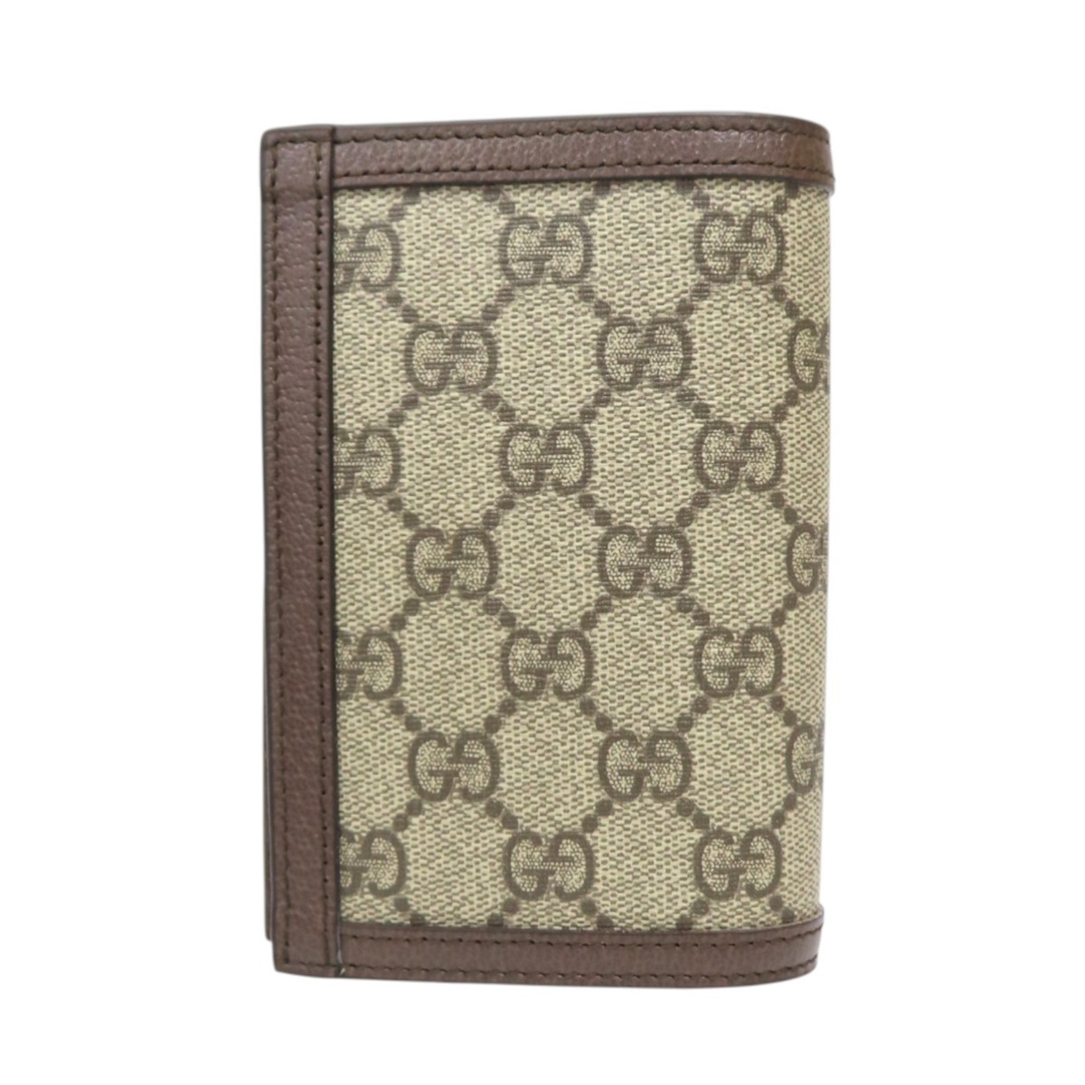 GUCCI GG Supreme Ophidia Passport Case PVC Canvas Brown 795158 | eBay