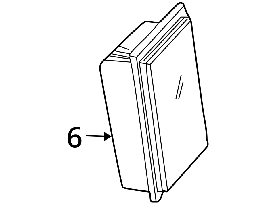 Engine Computer Module ECM GM PN 9366810 New OEM 1999 1998 GMC Yukon - Image 4 of 4