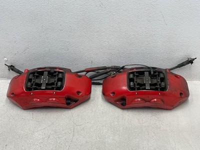 2010-2013 BMW X6 M Front Left & Right Brembo Brake Caliper Set 1632 OEM