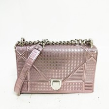 Christian Dior Shoulder Bag Pink Patent leather 2880911