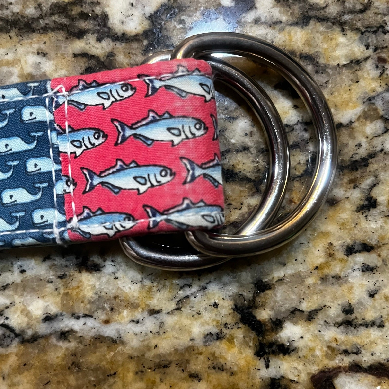 Vineyard Vines Patchwork Nautical Belt Lighthouse… - image 5