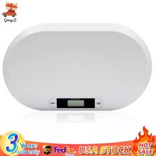 44Ibs Electronic Digital Baby Infant Scale LCD Display ABS Weight Grow Baby Pet