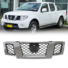 Front Upper Grille Grill Wchrome Trim For Nissan Frontier 2009-2021 Ni1200233