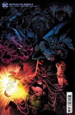 Batman vs Robin #3 (Of 5) Cover E 1 in 25 Mario Fox Foccillo Era Card Stock Vari