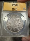 1894-O Morgan Silver Dollar ANACS AU50 Details Cleaned Nice Detail