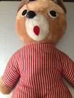 vintage yoski pet japen red stripe outfit  teddy bear doll — photo 2