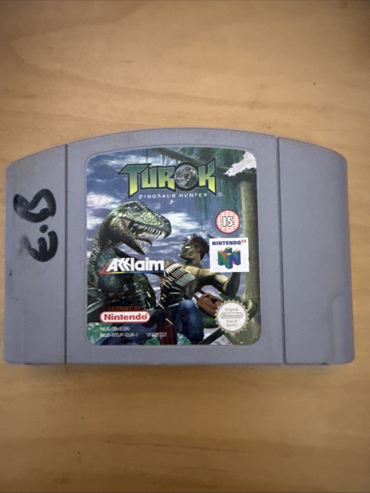 Turok: Dinosaur Hunter Nintendo 64 N64 Cartridge Only PAL