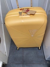 OBNIŻONA OBOWIĄZKOWA SPRZEDAŻ ROZSZERZAJĄCA SIĘ AMERYKAŃSKA TURYSTYCZNA ŻÓŁTA WALIZKA BANANOWA