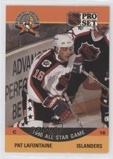 1990-91 Pro Set Pat LaFontaine #372 HOF 0l2