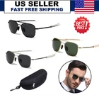 Aviator Sunglasses Premium Military Pilot Ultraviolet Mens Polarized Sunglasses