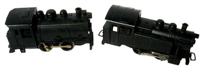 Lot of 2 Dockside Steam Switcher Locomotives for Parts or Repair  - HO Scale