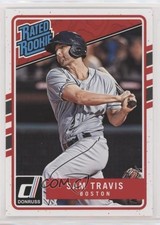 2017 Panini Chronicles Donruss Rated Rookies Sam Travis #210 04a2