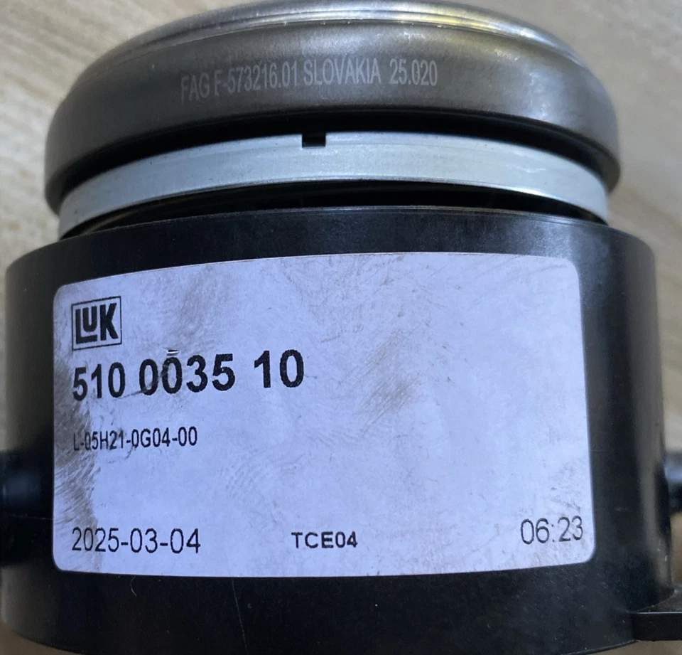 510 0035 10 LUK CILINDRO ESCLAVO CENTRAL, EMBRAGUE PARA CHRYSLER MERCEDES-BENZ MERCE Foto 3 de 3