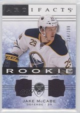 2014 Upper Deck Artifacts Rookies Silver Jersey/Jersey /399 Jake McCabe #130 xp6