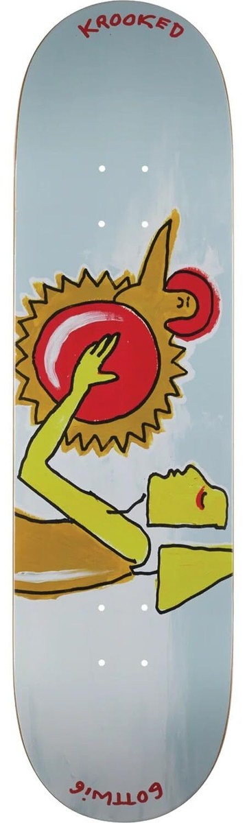Krooked Skateboards Matt Gottwig RA Skateboard Deck - 8.38