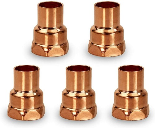 Female Adapter Fitting with Sweat x FIP Copper Connection 1/8"IN-4"IN USA Stock