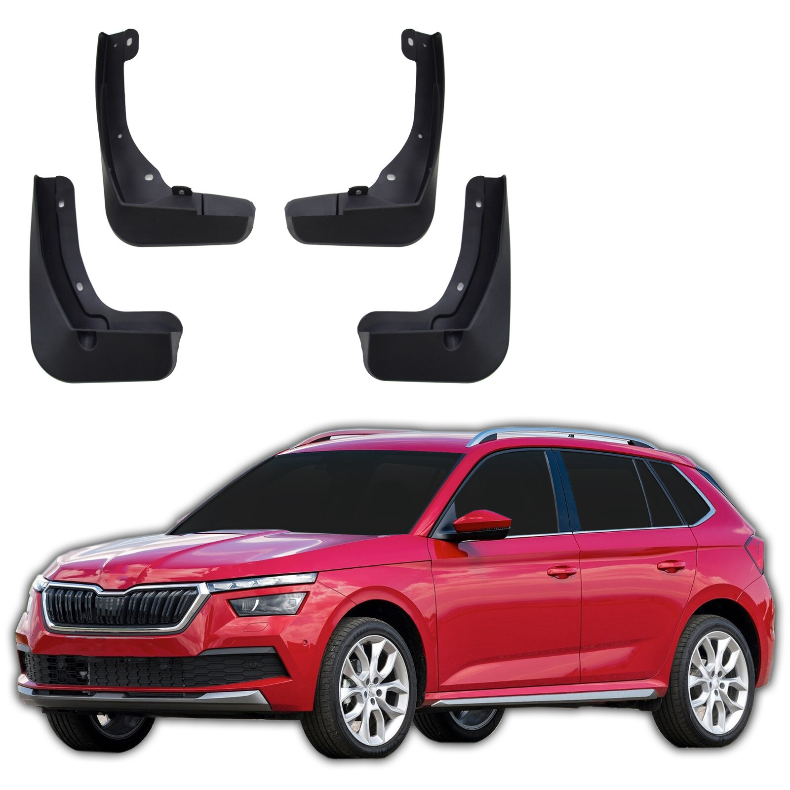 Bavettes garde boue Skoda Kamiq 2019 2020 2021 2022 2023 auto