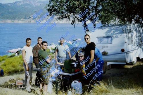 1965 35mm Slides Lot of 6 Bikini Boat Beer Sunbathing Swimwear Women Men #7232 - Picture 6 of 6