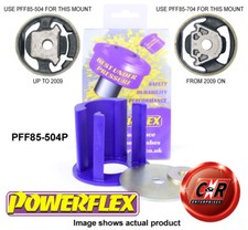 Powerflex Unten Motor Einsatz Halterung Groß Track Verwendung VW Tiguan 07-08