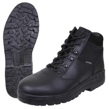 Mens Black Military Style Forced Entry Waterproof Tactical Boots by Rothco
