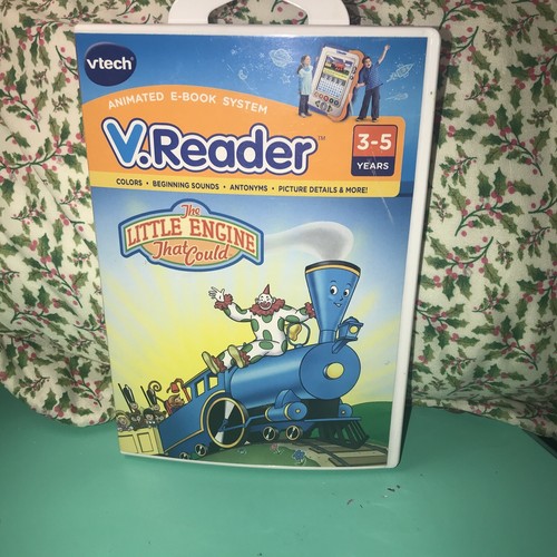 VTECH ANIMATED E-BOOK SYSTEM V. READER AGES 3-5 THE LITTLE ENGINE LOT OF 4 - Picture 7 of 8