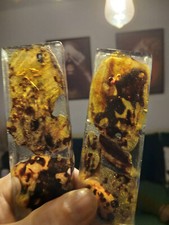 172.AMBER KNIFE SCALES.KNIFE HANDLE MATERIAL(NATURAL).