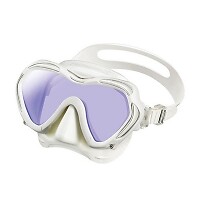 Tusa - Tauchmaske Paragon S - White White Amber