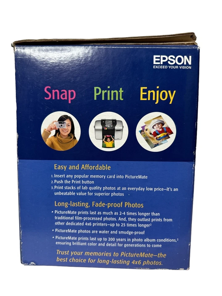 Epson Picture Mate Express Edition Personal Photo Lab 4x6 Photo Paper - Image 4 of 4