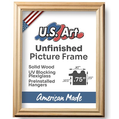 US ART Frames 0.75'' Traditional Colors Wall Decor Picture Frame - 21x36 Inch