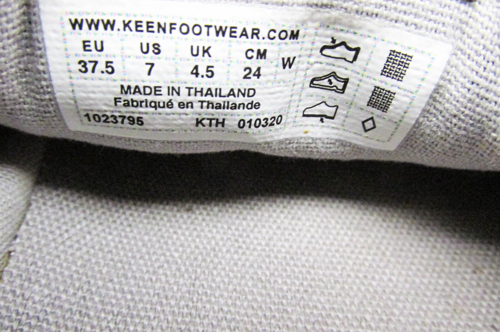 Scarpe da donna Keen Elsa IV taglia 7W sneaker moda atletica usate vq