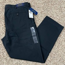 Polo Ralph Lauren Men s Slim-Fit Stretch Chino Pants Black, Size 38x29 New