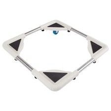 Stalwart Adjustable Dolly with Locking Caster Wheels and 220lbs Capacity