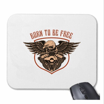 MOUSEPAD (MAUSPAD) CUSTOM MOTORS MOTORCYCLES ROCKER BIKER MOTORRAD MOTORRADCLUB