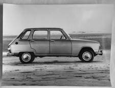 Renault 6TL First Series 2 Original Photos Print Folder, Vintage 1968.