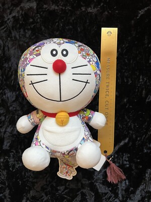 Doraemon Limited Edition Plush Toy by Uniqlo x Takashi Murakami  with tags