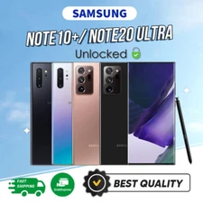 New Samsung Galaxy Note 10+ Plus Note20 Ultra 128 AT&T T-Mobile Verizon Unlocked