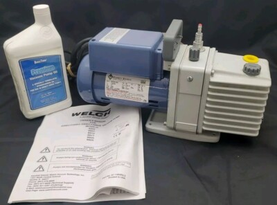 Welch 8905A Direct Drive High Vacuum Pump 1/4 HP 