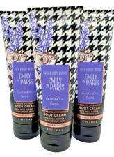 NEW Bath Body Works Lot of 3 Tubes Emily In Paris Lavender Luxe Body Cream 8 oz