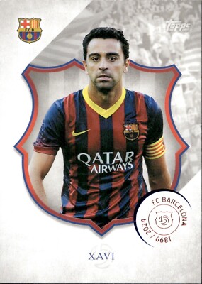 Xavi - 2025 Topps FC Barcelona Team Set #36